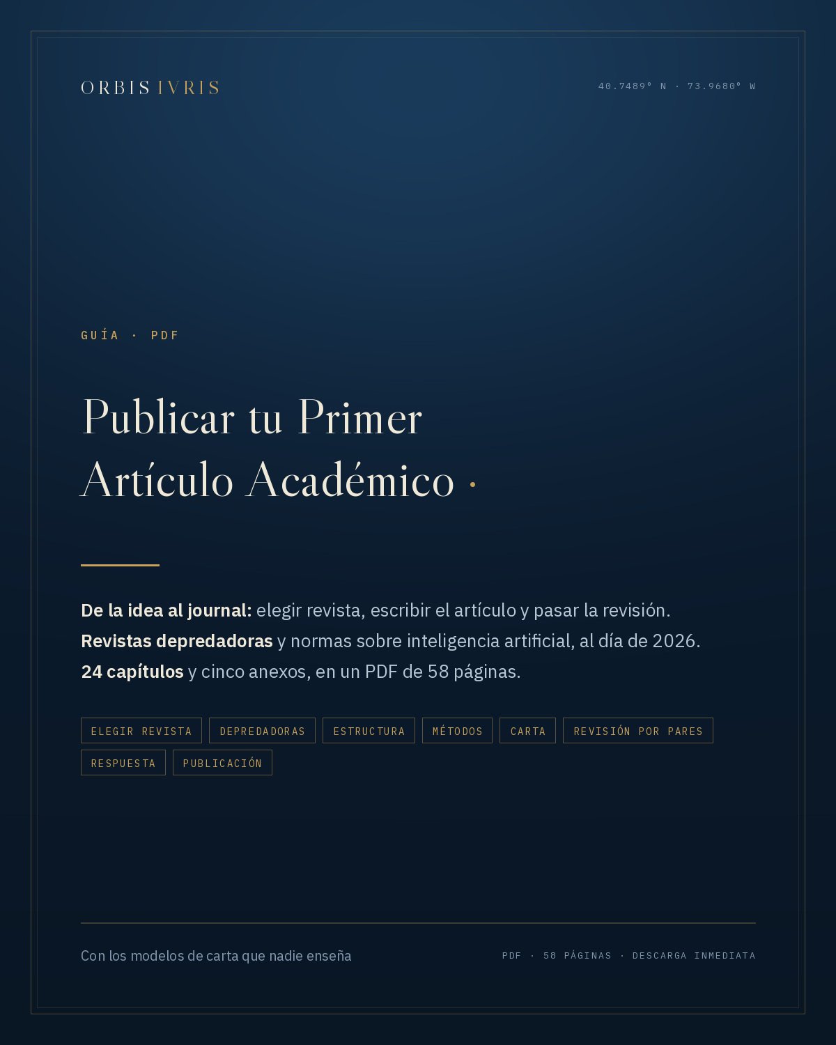 Portada — Publicar tu Primer Artículo Académico