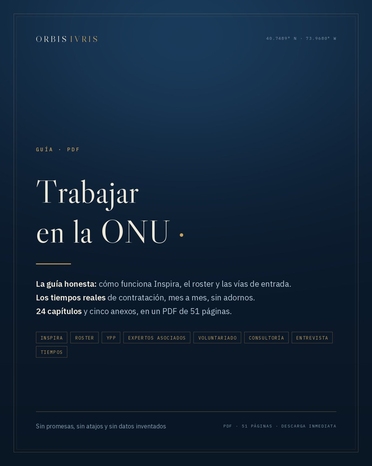 Portada — Trabajar en la ONU